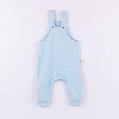 Jumpsuit with straps 3-18 months - Light Denim