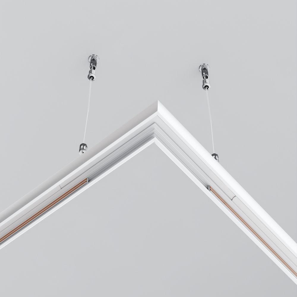 Угол для круглого низкопрофильного шинопровода Maytoni Exility TRAM034CL-R-41W