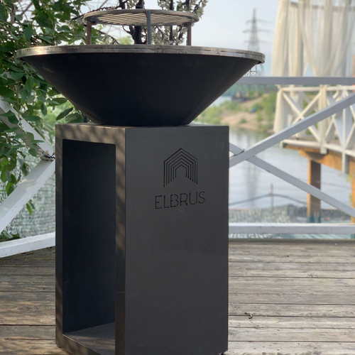 Дровяной гриль-очаг Эльбрус