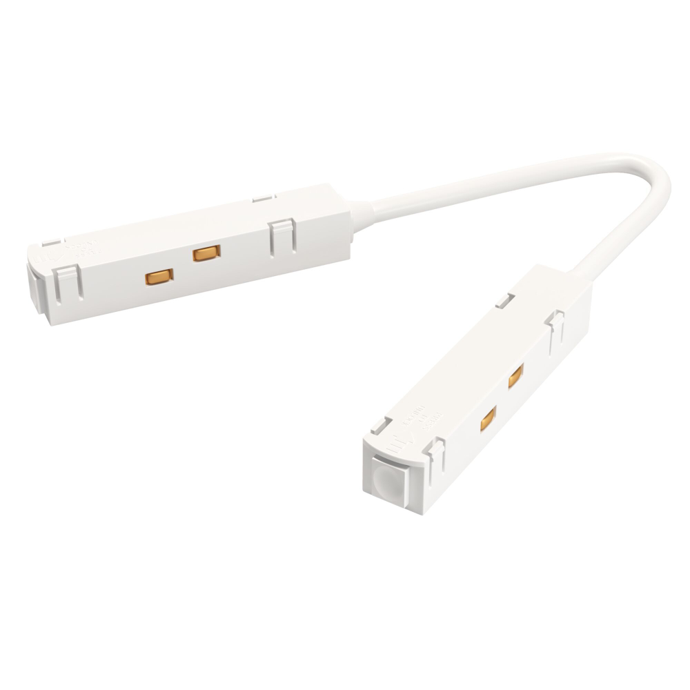 Коннектор питания угловой для магнитного шинопровода Maytoni Technical TRA004CPC-22W белый