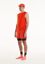 МАЙКА МУЖСКАЯ SUPER MESH TANK TOP | TANGERINE