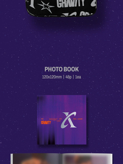 (ПРЕДЗАКАЗ) Альбом XIA (KIM JUN SU) - GRAVITY 5th Full Album SOLAR (LIMITED) Version