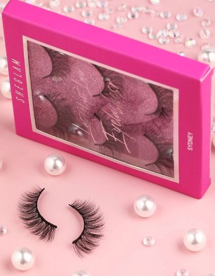 Объемные накладные ресницы, 1,4 см