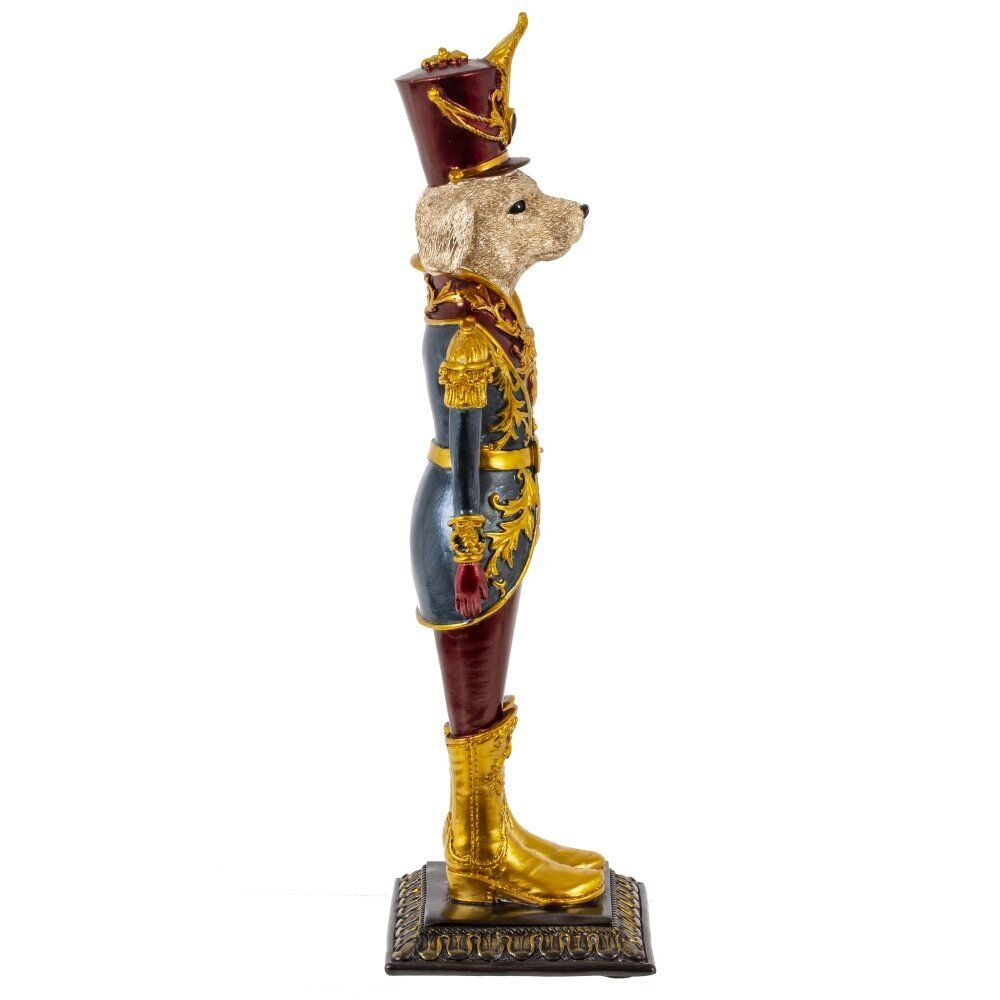 GAEM Фигурка декоративная "Солдатик-собака", L9 W9 H32 см