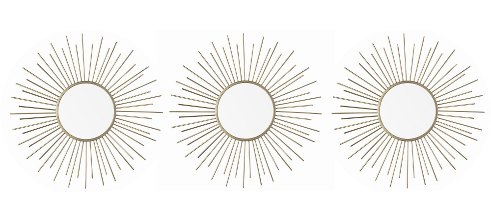 Набор декоративных зеркал 3шт Aviere 29225