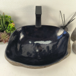 Раковина из речного камня RS-65431 45*34*15 0856