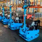 Виброплита дизельная ROBUST CPC-600DE реверсивная - [510 кг / 60 кН / Changfa CF192F]