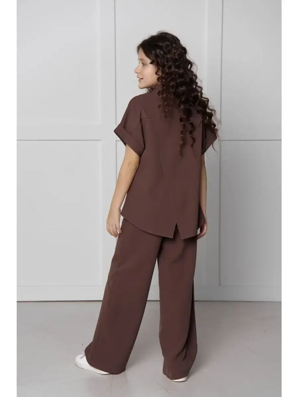 Костюм с брюками палаццо