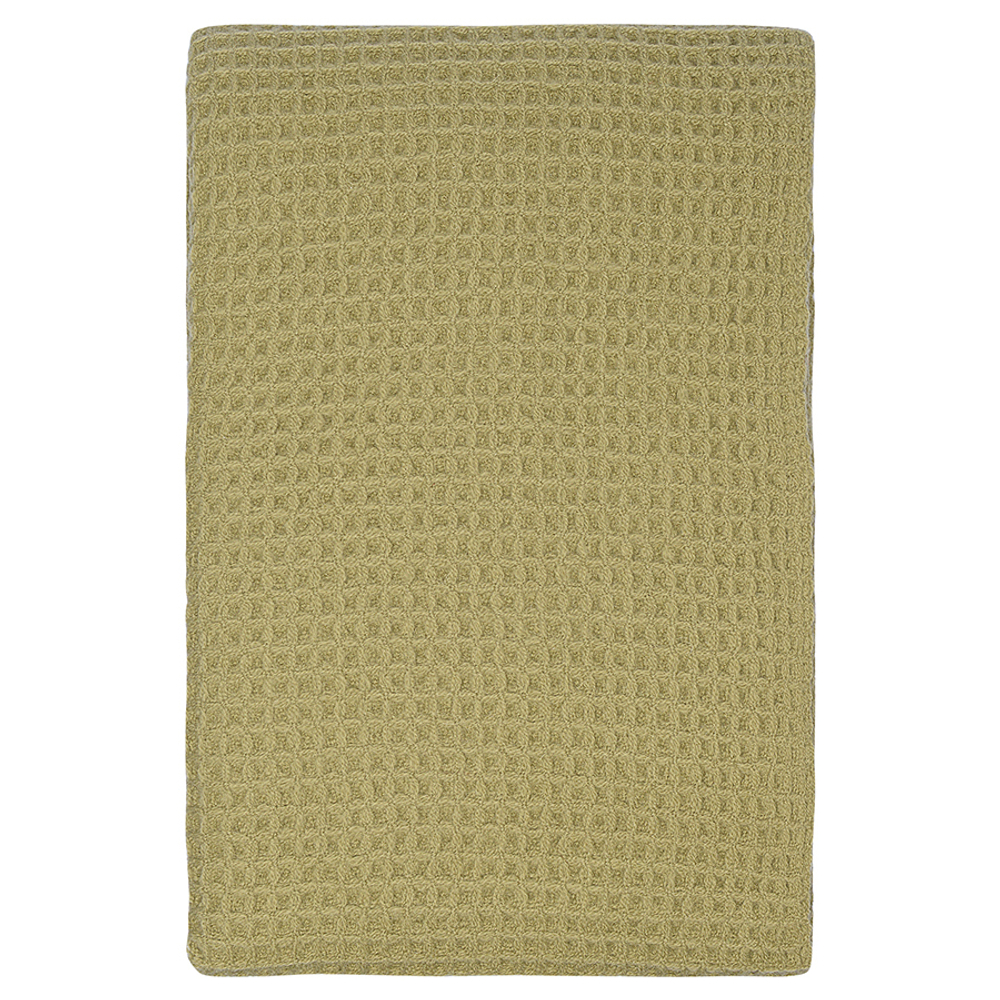 Плед шерстяной 130х180см Tkano Essential травянисто-зеленый