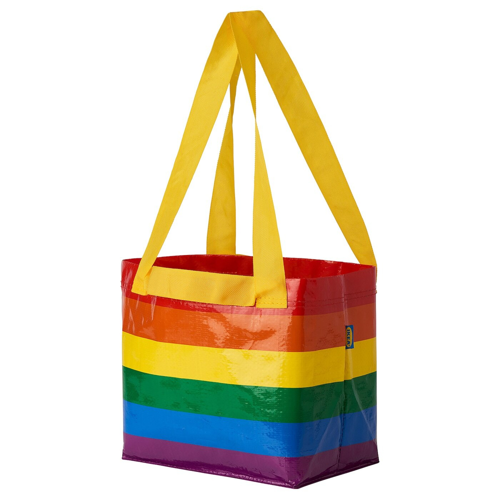 IKEA STORSTOMMA  (ИКЕА СТОРСТОММА)  -  Сумка, разноцветная, 27x27 см