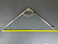 Циркуль разметочный с фиксатором, металлический, 300мм, Купи в клик