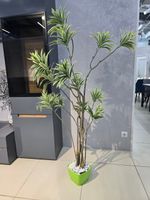 Цветы искуственные декоративные средние