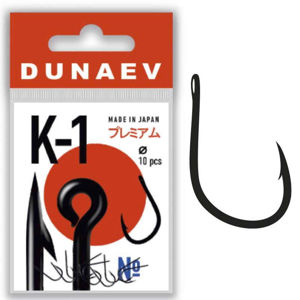 Крючок Dunaev Premium K-1 #6 (упак.10шт)