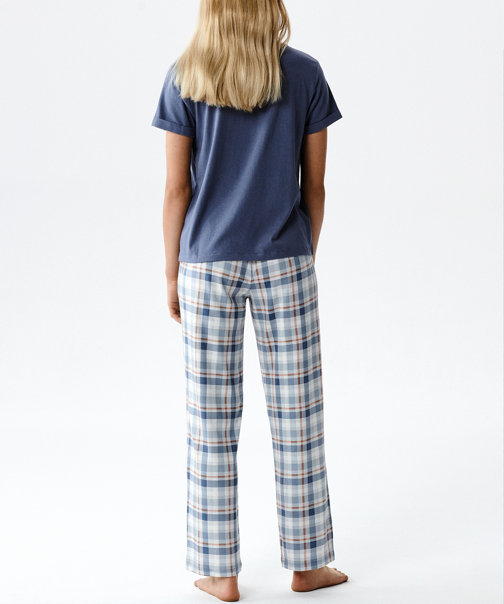 Женская пижама Atlantic, 1 шт. в уп.,модал, графитовая, NLP-513