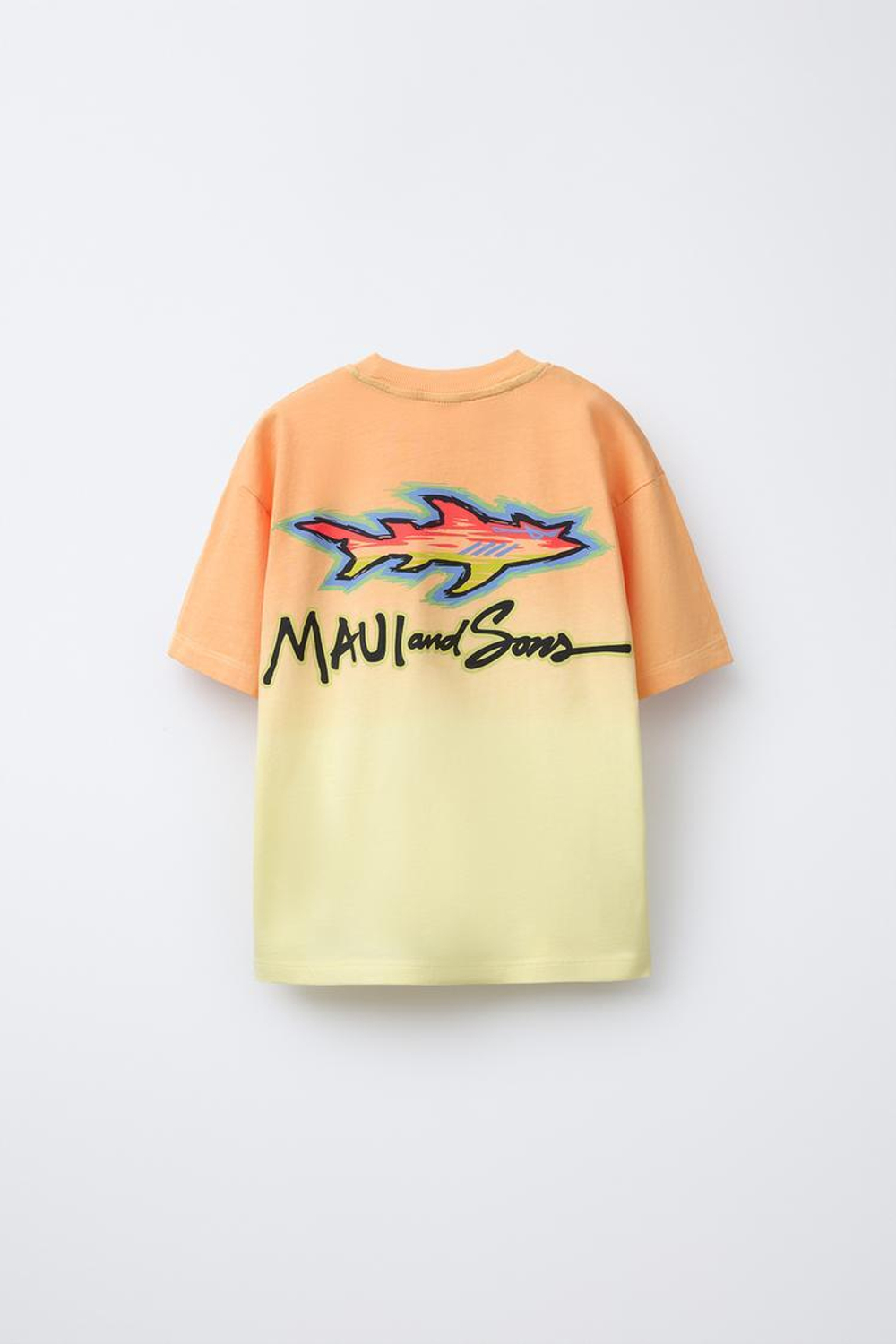 ZARA ПИЖАМА С ПРИНТОМ MAUI & SONS ®, ОРАНЖЕВЫЙ