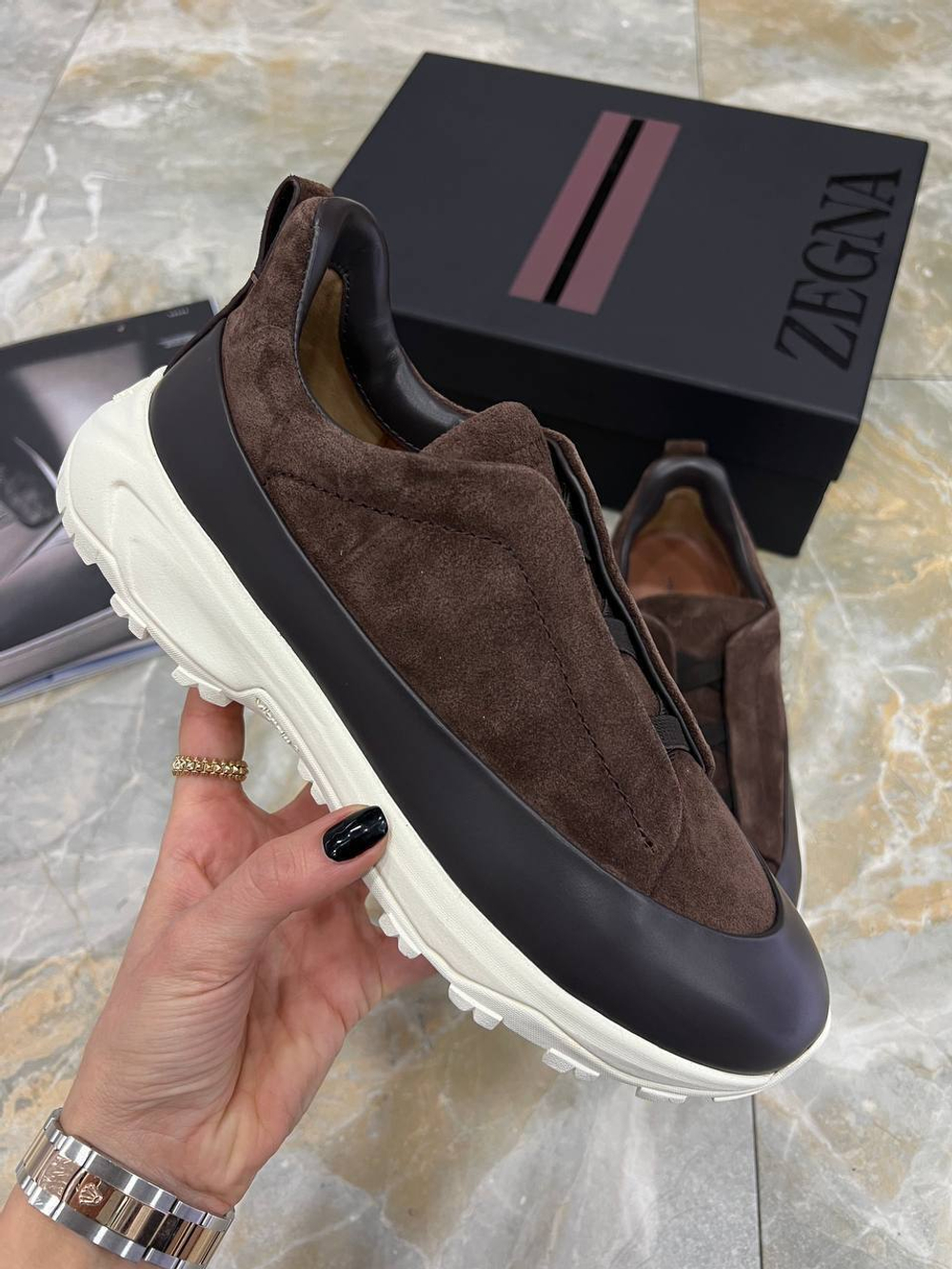 Кроссовки Zegna