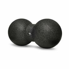 Шар массажный сдвоенный 24 х 12 см черный