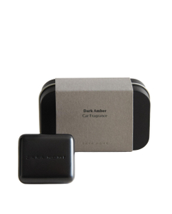 Zara Home Ароматизатор для автомобиля Dark Amber 20 мл, аромат восточный древесный, Коричневый