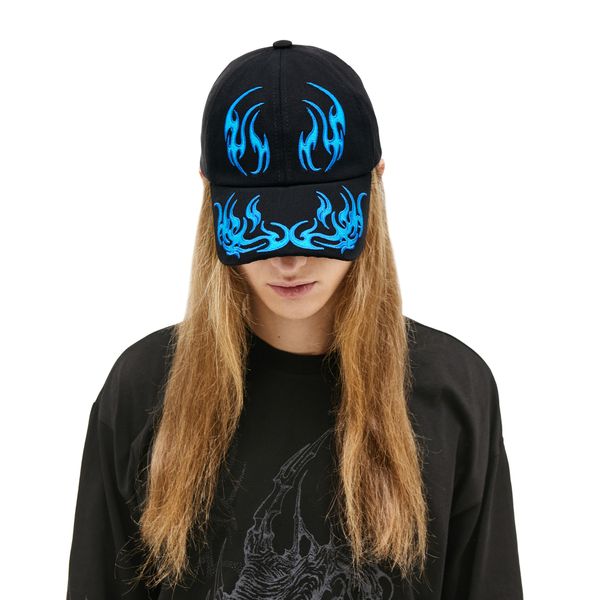 Кепка Flame черная - фото 4