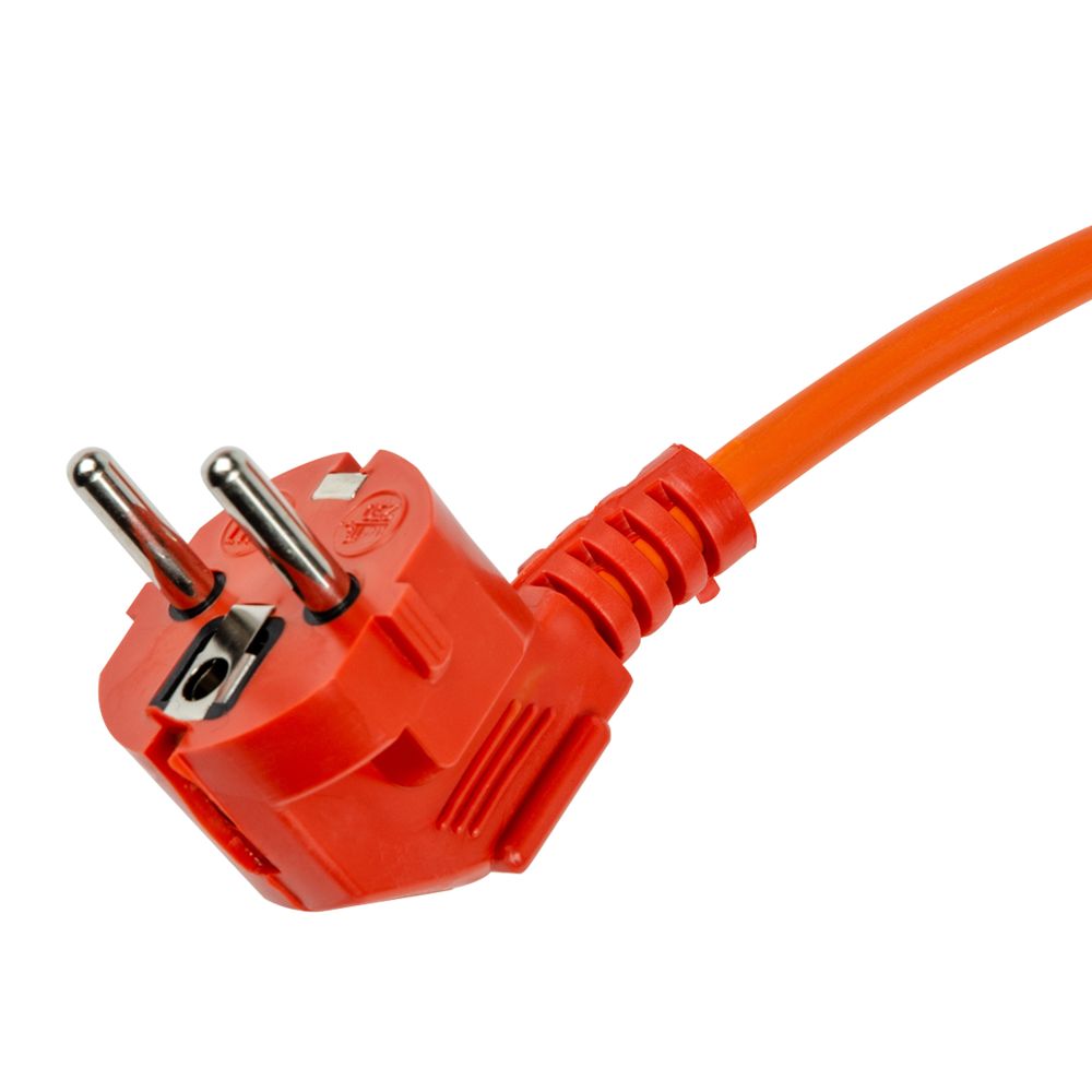 YXз16-101 /UCK-1N/3x1,50/20M/O ORANGE Удлинитель силовой в бухте, c/з, 1гнездо, 20м (ПВС 3х1,50), 16A. Оранжевый. TМ Uniel