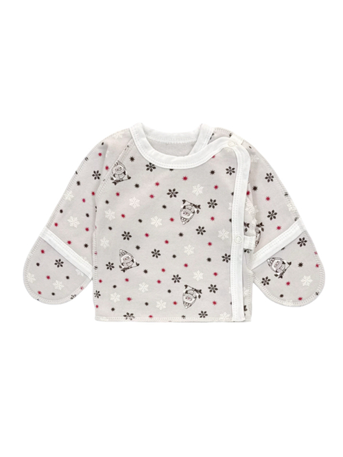 Утепленная кофточка Совы gray (56,62)