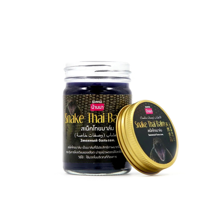 Бальзам для тела Banna Snake Thai Balm Змея 50 г