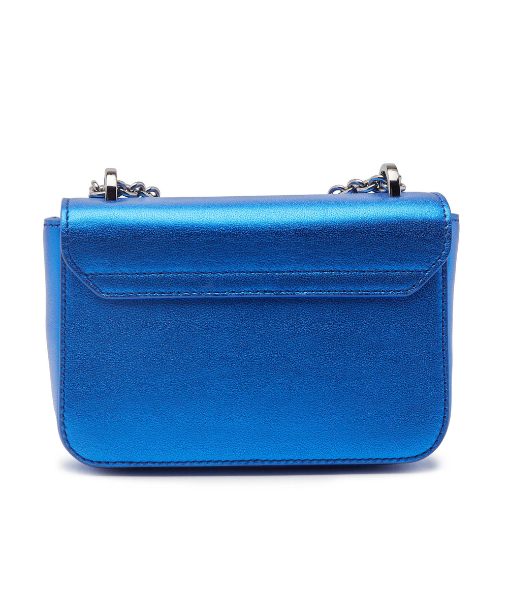 Кожаная сумка через плечо metropolis mini Furla - индиговой(WB00828 BX2658)