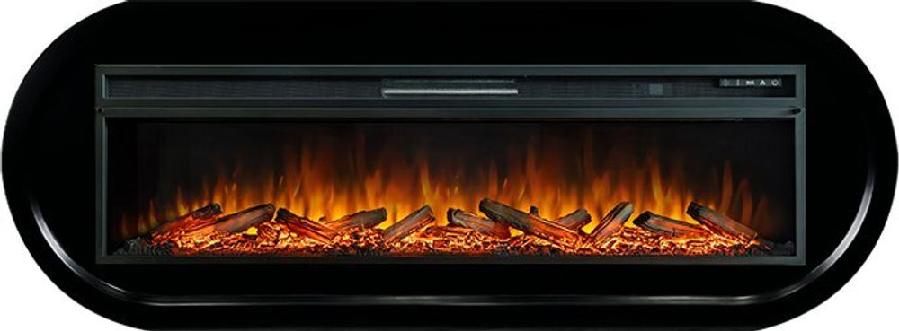 Каминокомплект Ellipse - Черный с очагом Vision 60 LOG LED