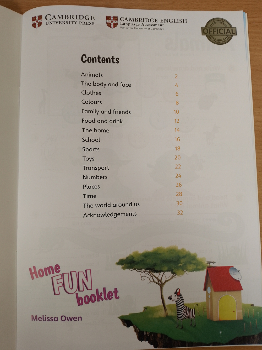 Fun for Starters 4th Edition Student's Book with Online Activities with Audio and Home Fun Booklet 2