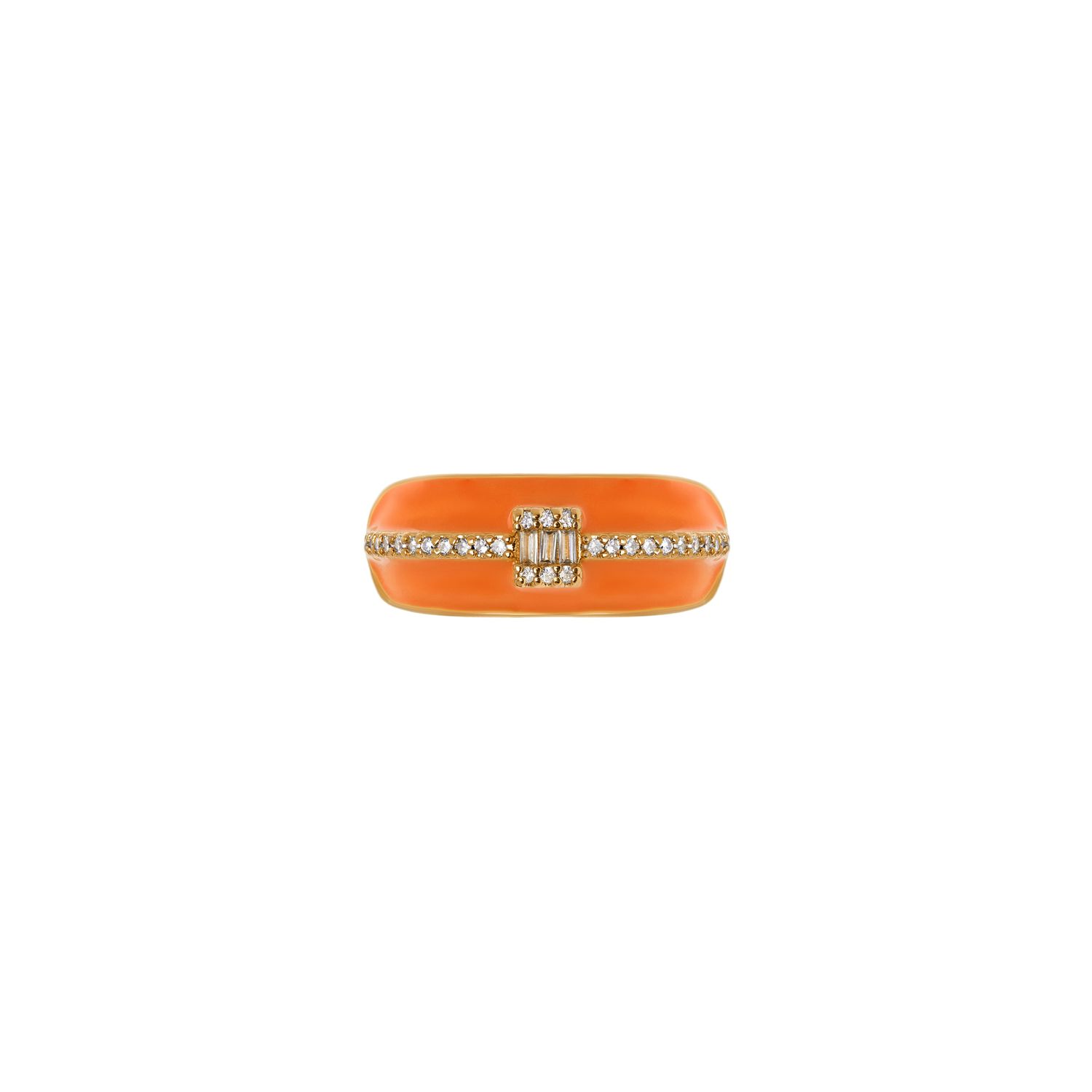 Кольцо Bright Spot Ring – Orange