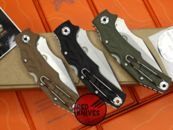 Нож Pohl Force Bravo One Plain Edge - рукоять "Coyote Brown" (коричневый)