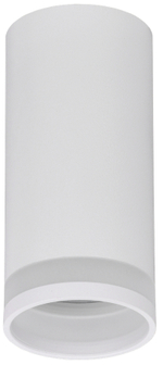 Светильник 4005 накладной потолочный под лампу GU10 белый IEK