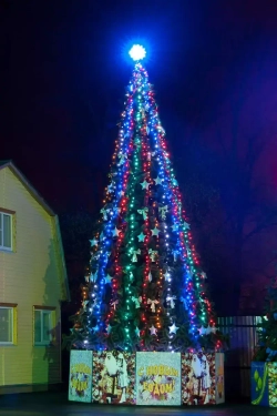Комплект освещения Классик для елей высотой 25 м., 22950 LED, 85 шт.*27 м., Green Trees (Klassik25)