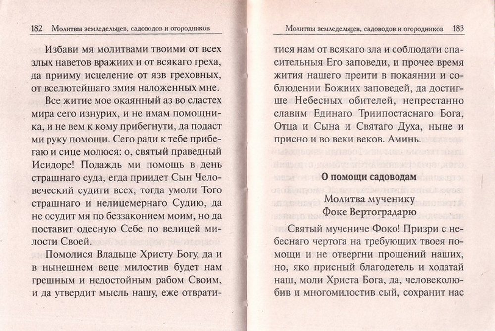 Молитвы о добром урожае