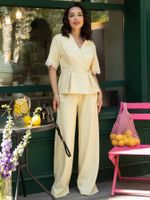Костюм Золотая эпоха (нежно-желтый) К15994-5М LT Collection