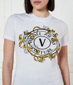 Футболка Versace Jeans Couture - белый(78HAHC01CJ02C)