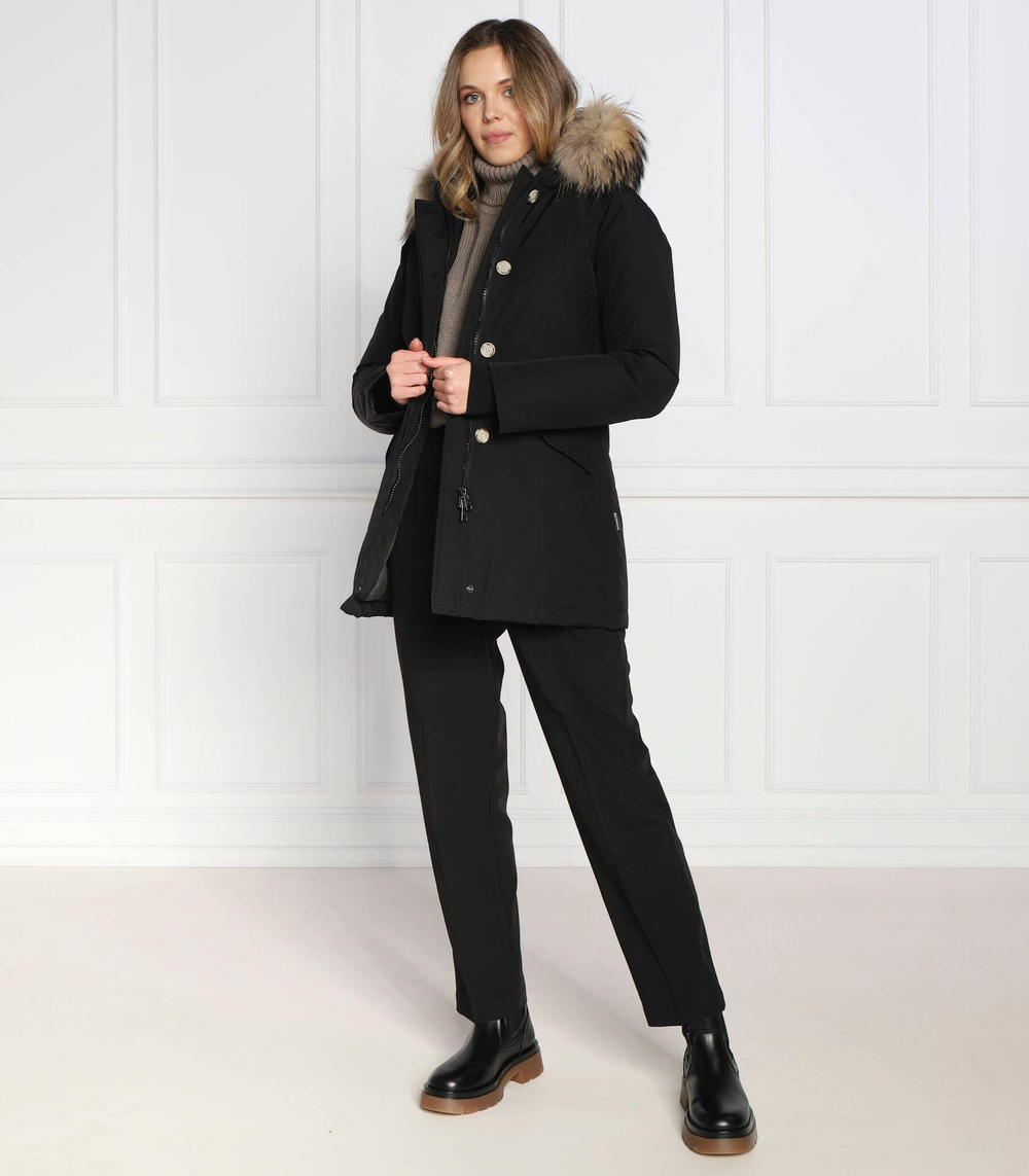 пухового парка arctic raccoon Woolrich - черный(CFWWOU0538FRUT0001)