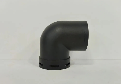 60 мм / Угловой патрубок (60 мм) для автономного воздушного отопителя (1 шт)