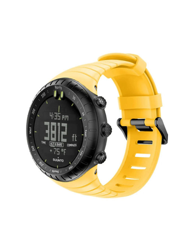 Suuntu Core силиконовый спортивный ремешок Желтый