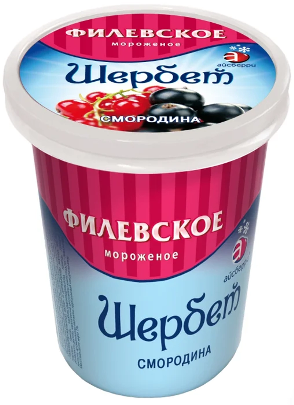 Стаканчик Щербет Филевское ч.смородина 80 гр.