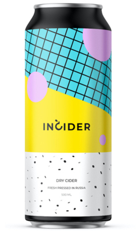 Сидр Парадокс Инсайдер / Paradox	InCider Dry 0.5 - банка