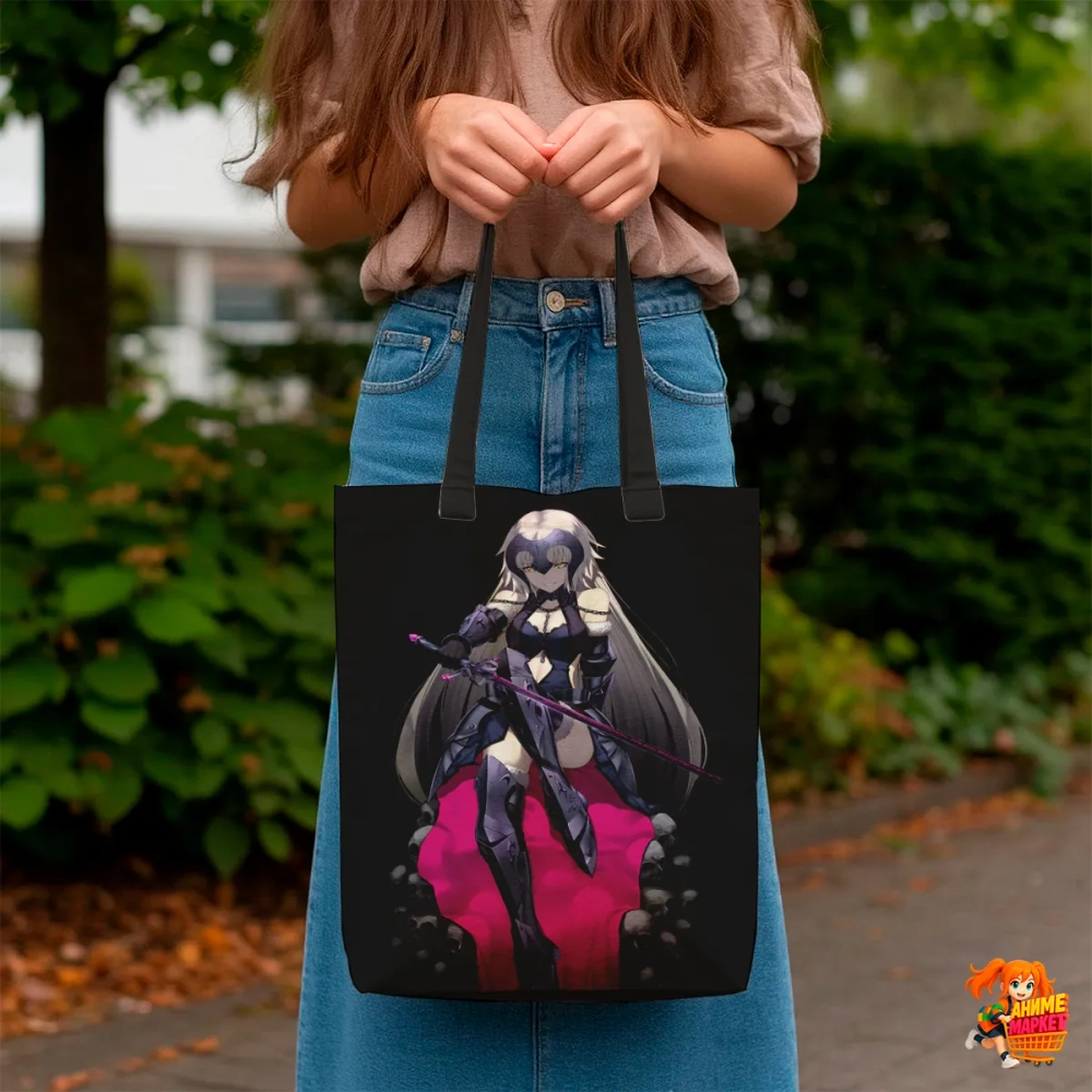 Сумка шоппер с принтом Fate-Grand Order, Stay Night, Apocrypha