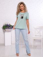 Притяжение - футболка зеленый Iv-capriz (Акция)