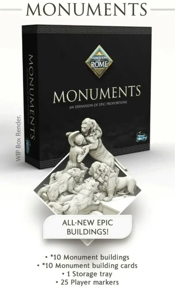 Foundations of Rome: Monuments Expansion