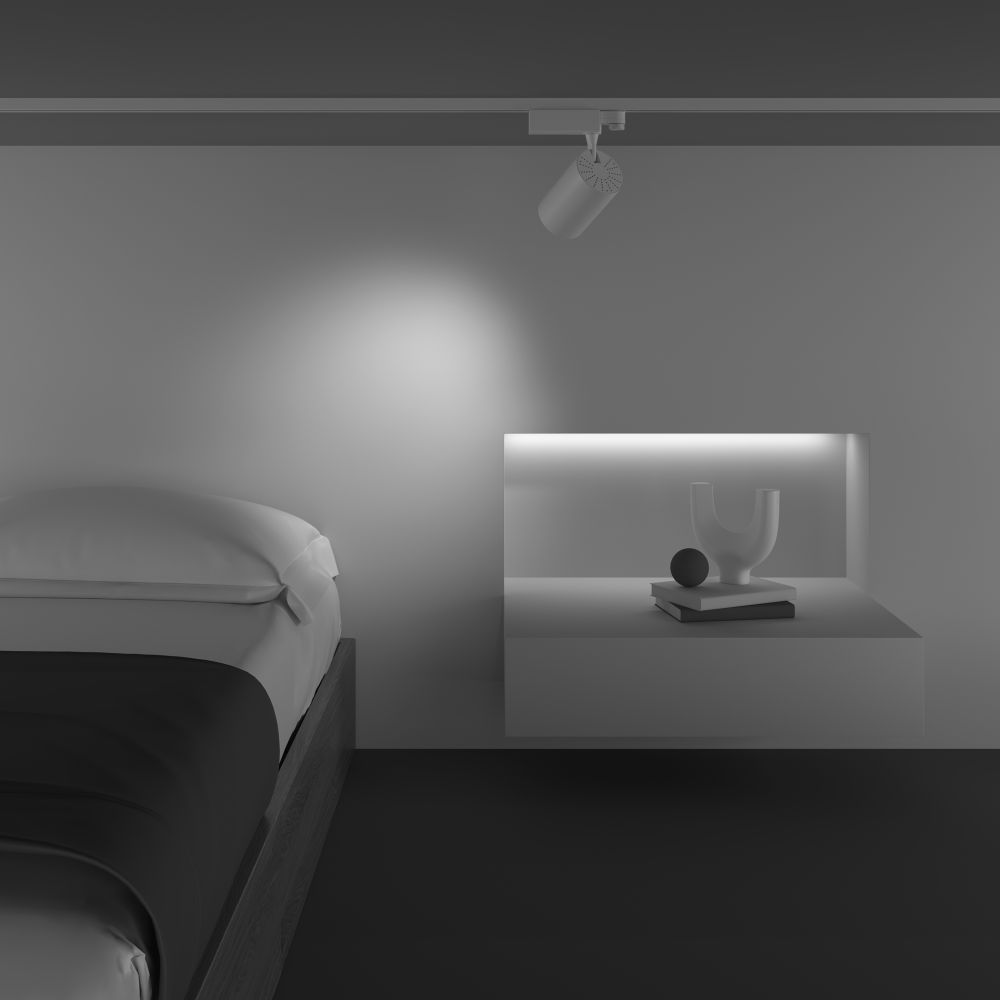 Трековый трехфазный светодиодный светильник Maytoni Trinity Vuoro TR029-3-20W4K-M-W