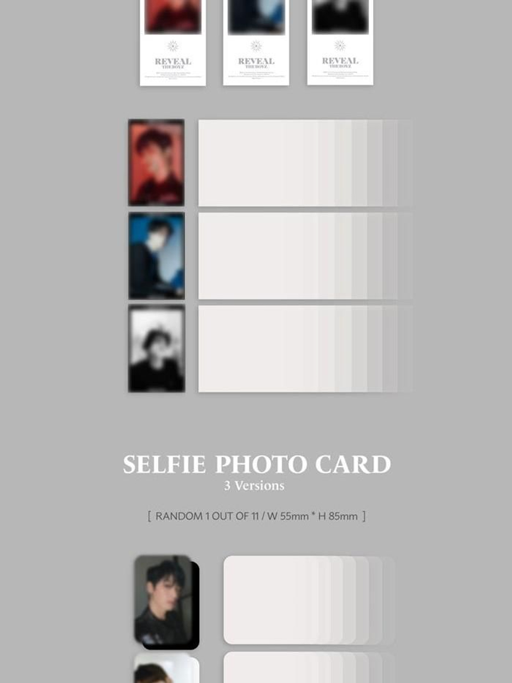 Альбом The Boyz - Reveal 1st Album 3 Version SET