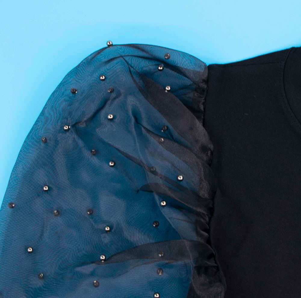 блузка  фонарики рукова   4866