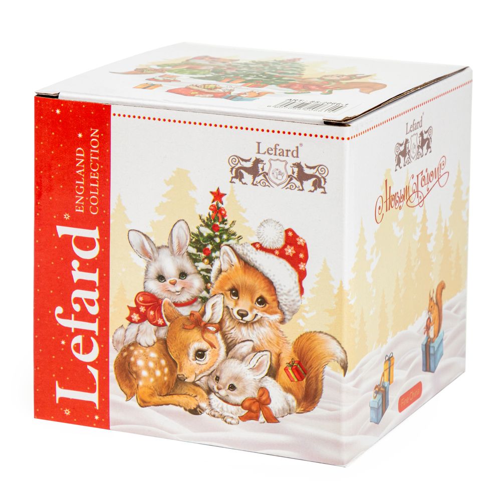 БАНКА LEFARD "С НОВЫМ ГОДОМ!" 11,5*12 СМ 500 МЛ (КОР=18ШТ.)