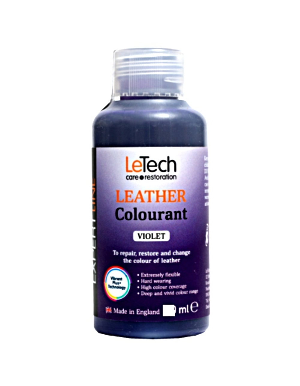 LeTech Expert Line Краска для кожи (Leather Colourant) Violet, 145мл