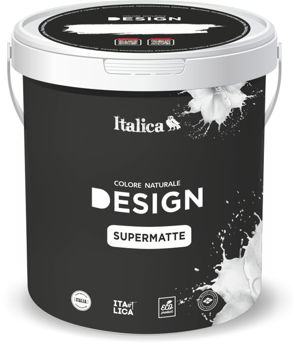 DESIGN SUPERMATE - премиальная глубоко-матовая экологичная краска
